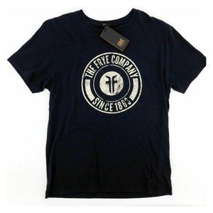 The Frye Company Jet Black T Shirt MENS Medium